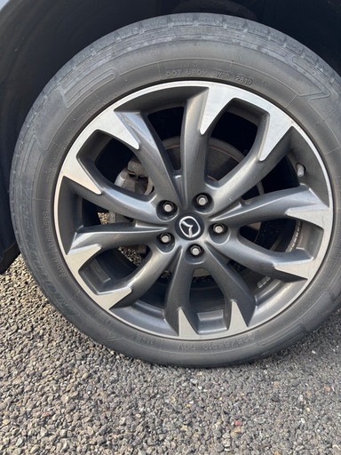 225/55/R19 タイヤ　ホイールセット　マツダ/MAZDA CX5着用  　　