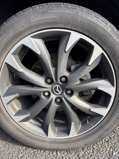 225/55/R19 タイヤ　ホイールセット　マツダ/MAZDA CX5着用  　　