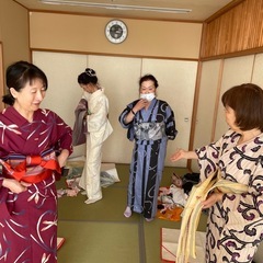 和み会　着物教室の画像