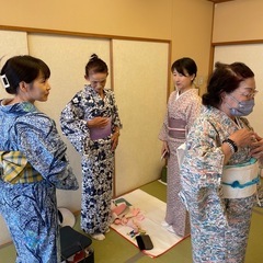和み会　着物教室の画像