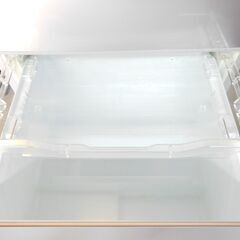 【JM846】TOSHIBA 東芝 片開きタイプ  5ドア 冷凍冷蔵庫（410L・右開き）シルバー GR-J43G(S) 自動製氷機能付きの画像