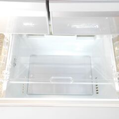 【JM846】TOSHIBA 東芝 片開きタイプ  5ドア 冷凍冷蔵庫（410L・右開き）シルバー GR-J43G(S) 自動製氷機能付きの画像