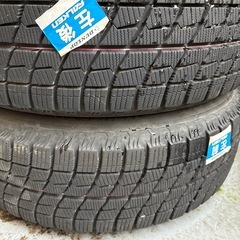 美品】ブリヂストン ICEPARTNER スタッドレスタイヤ 195/65R15 ホイール付き4本セット✨ヴォクシー・ノア等に！の画像
