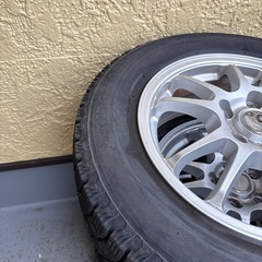 美品】ブリヂストン ICEPARTNER スタッドレスタイヤ 195/65R15 ホイール付き4本セット✨ヴォクシー・ノア等に！の画像