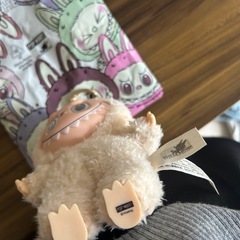 ラブブ　ぬいぐるみ　筆箱　ポップマートの画像