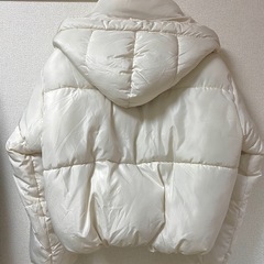 RETRO GALLERY ジャケット 2WAY　フード付き　ホワイトの画像