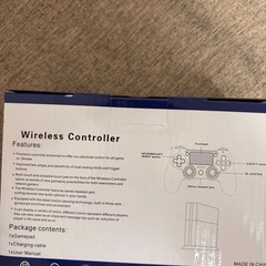 ps4コントローラー　わいやれすワイヤレスの画像