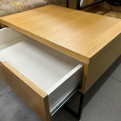 昇降テーブル/側面引き出し付きの画像