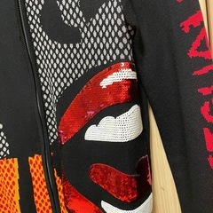 デシグアル　リップ　スパンコール　ジャンパーの画像