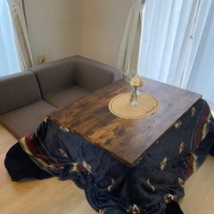 こたつ、こたつ布団、フロアソファ
の画像