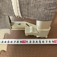 BabyGoo　ベビー用 ベッドフェンス ベッドガード 180cmサイズ 長さ約175cm×高さ約60cmの画像