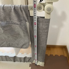 BabyGoo　ベビー用 ベッドフェンス ベッドガード 180cmサイズ 長さ約175cm×高さ約60cmの画像