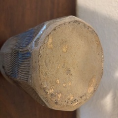 十面形 陶器花瓶の画像
