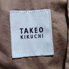 タケオキクチ　ジップアップ　長袖ジャケット Lサイズ　金ボタンの画像