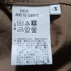 タケオキクチ　ジップアップ　長袖ジャケット Lサイズ　金ボタンの画像