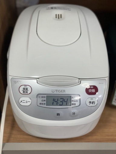 マイコン炊飯ジャー 5.5合炊き TIGER 2020年