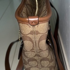 COACH コーチ シグネチャー トートバッグ ブラウンよの画像