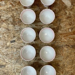 C(7585) トライフルボウル 10個 デザート皿 フリル状 95×75ｍｍ 飲食店 店舗の画像