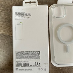 iPhone14Plus  clear case  mag Safariの画像