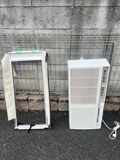 【CORONA窓用エアコン、冷暖房】