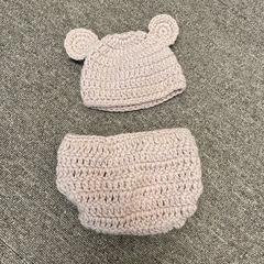 新生児くまさんニューボーンフォト　の画像