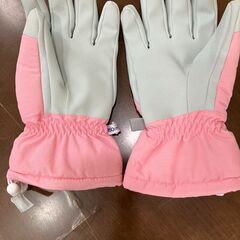 149：ポイントスクエア　手袋150 　5本指手袋ピンク スキー・スノボ用グローブの画像