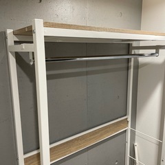 (超美品)ハンガーラックの画像