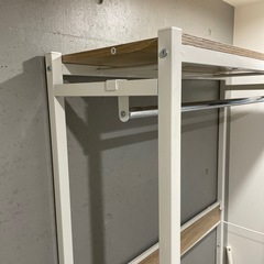 (超美品)ハンガーラックの画像