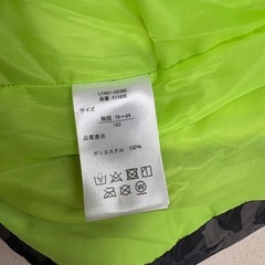未使用　160 男の子　アウトドア　outdoor 中綿　ジャンパー　アウターの画像