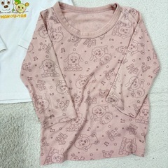 いないいないばあ わんわん　長袖 シャツ 肌着 下着　3枚　セット　まとめ　95の画像