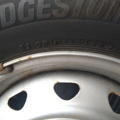 スタットレスタイヤ　165/65R14　2022年　VRX3　約９分山の画像