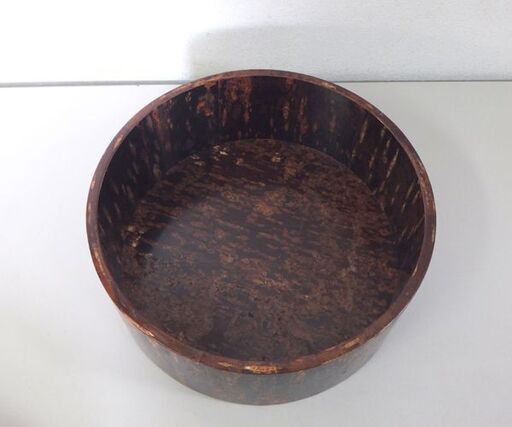 角館 桜皮細工 木製容器 天然木 茶ひつ 収納容器 KS-50 茶器入れ ☆ 札幌市 北区 屯田