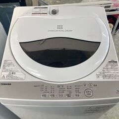 TOSHIBA 東芝　5kg洗濯機　AW-5G6 中古　リサイクルショップ宮崎屋　住吉店25.10.16の画像