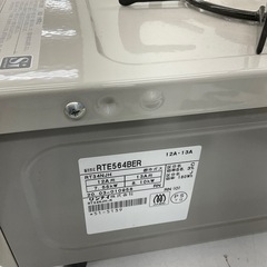 リンナイ ガステーブル 都市ガス RTE564BER の画像