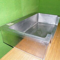 【クロムステン】舟形シンク 槽のみ H265mm×W1170mm×D680mm■流し台・業務用■C-1538の画像