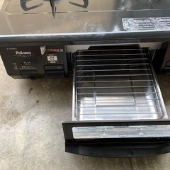 Paloma 2バーナー ガスコンロ 黒LPガスの画像