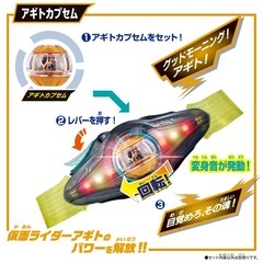 バンダイ　仮面ライダーゼッツ　DXレジェンドライダーカプセムセット02 新品の画像
