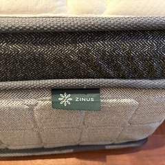 ZINUS スプリングマットレス ダブル 33cm 体圧分散 極
の画像