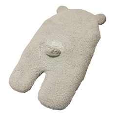 【美品】新生児Sサイズもこもこくまさんおくるみの画像