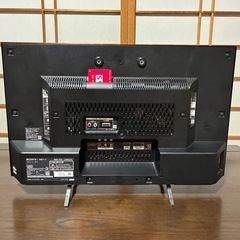 SONYソニー24型液晶テレビ　SHARPシャープブルーレイディスクレコーダー
　の画像
