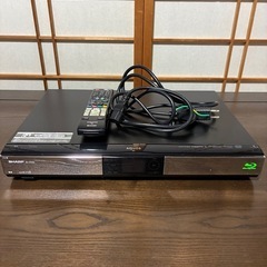 SONYソニー24型液晶テレビ　SHARPシャープブルーレイディスクレコーダー
　の画像