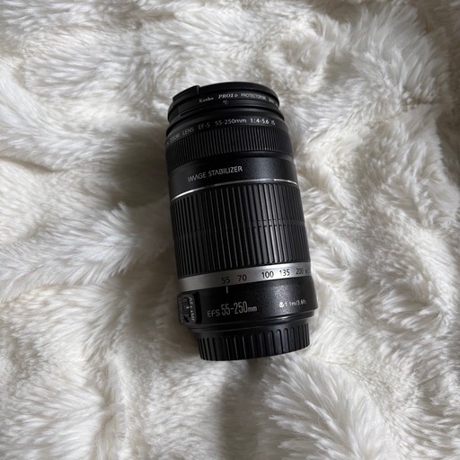 Canon efs55-250mm レンズ