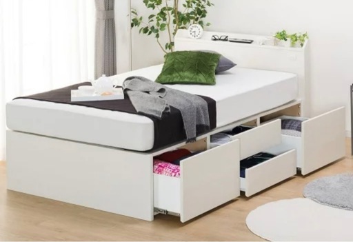 【美品】セミダブルベッドフレーム