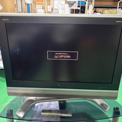 テレビ、テレビ台の画像