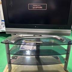 テレビ、テレビ台の画像