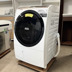 【超美品‼️】日立 2019年製 11.0/6.0kgドラム式洗濯乾燥機 洗濯機 ビッグドラム 風アイロン ヒートリサイクル乾燥 シャンパン♪の画像