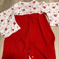 袴 ロンパース 女の子の画像