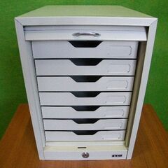 【ITO】シャッター付きレターケース A４サイズ ７段 カギ無し■書類ケース■U-998の画像