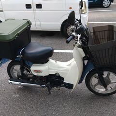 スズキ バーディー 50 4st セル付き ビンテージ 配達ウーバーの画像