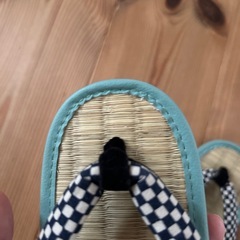 甚平、ミサトっ子草履　セットの画像